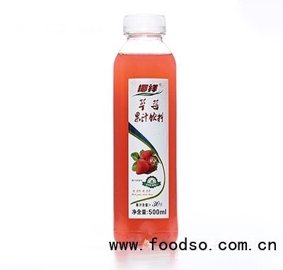 椰祥草莓果汁飲料500ml