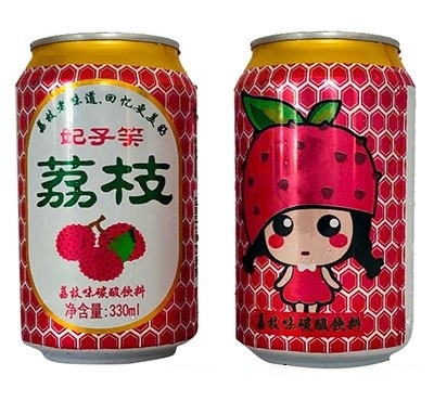 妃子笑荔枝碳酸飲料330ml