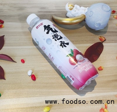 碧升泉白桃味蘇打氣泡水夏