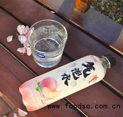 碧升泉白桃風(fēng)味蘇打氣泡水