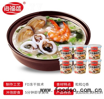 海福盛家常海鮮粥38g整箱6