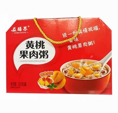 益膳果黃桃果肉粥320g