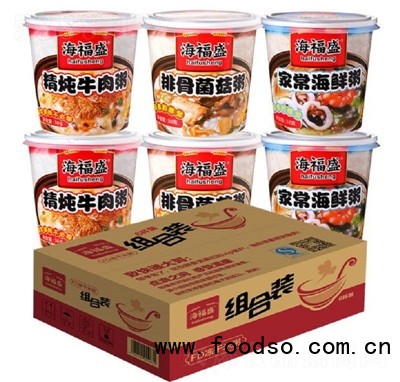 海福盛凍干粥沖泡即食方便
