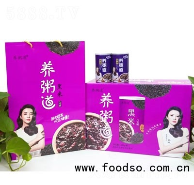 養(yǎng)粥道黑米八寶粥速食粥八