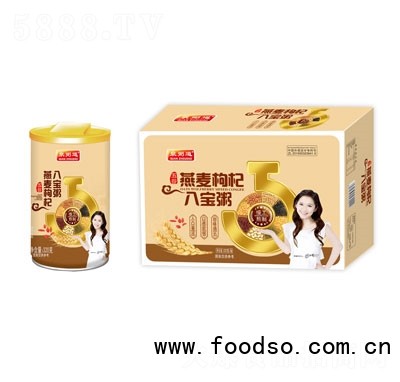 泉粥道燕麥枸杞八寶粥