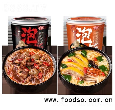 海福盛速食泡飯整箱懶人代餐方便食品免煮牛肉拌飯代理