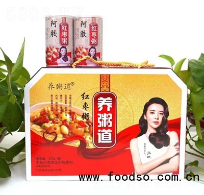 養(yǎng)粥道紅棗粥速食粥八寶粥禮盒