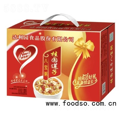 達利園食品桂圓蓮子八寶粥速食粥早餐禮盒