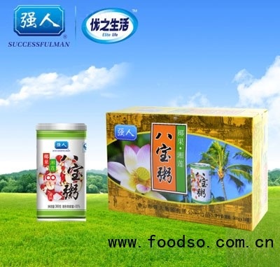 強人椰果湘蓮八寶粥360g24