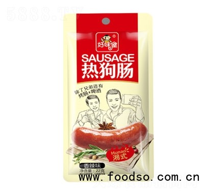 好味屋熱狗腸香辣味22克