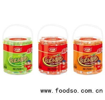 力誠(chéng)小臺(tái)式香腸24克桶裝
