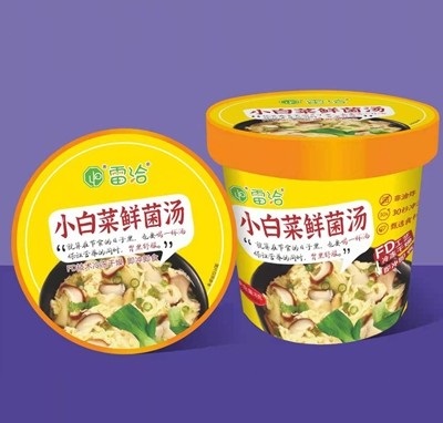 雷洽小白菜鮮菌湯即沖即飲