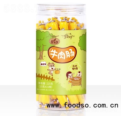 愛(ài)樂(lè)多牛肉腸罐裝南瓜味