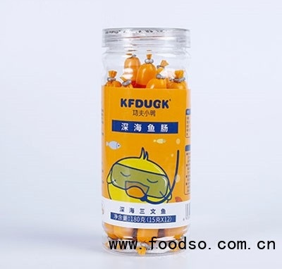 功夫小鴨深海魚(yú)腸兒童香腸