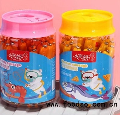 小堡媽芝士味+蝦味鱈魚腸