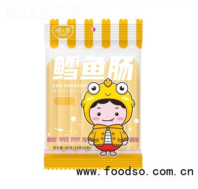 源香姆優(yōu)選鱈魚腸芝士味80