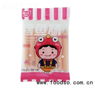 源香姆優(yōu)選鱈魚腸原味80克