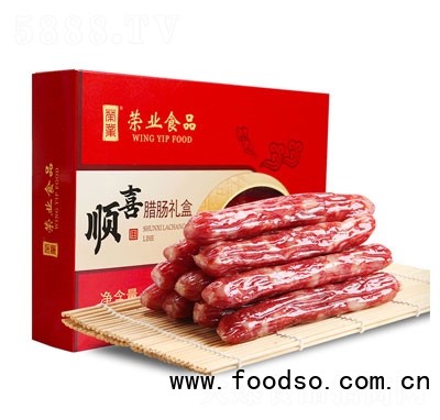 榮業(yè)食品順喜臘腸禮盒