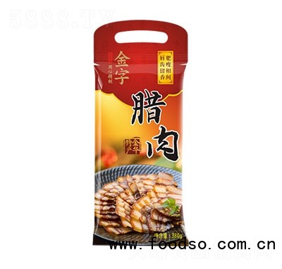 金字火腿臘肉380g
