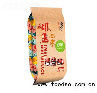 金子火腿嘰歪肉棗(原味)45g