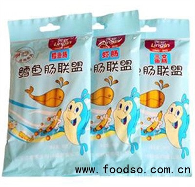 領(lǐng)嬰深海鱈魚腸兒童零食休