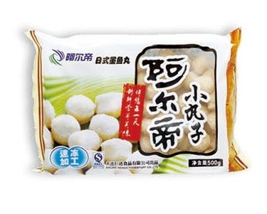 阿爾帝小丸子日式墨魚(yú)丸50