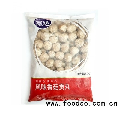 寬達(dá)風(fēng)味香菇貢丸2.5kg速