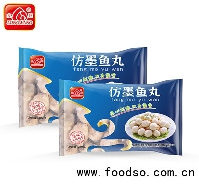 龍旺丸子關東煮麻辣燙冷凍食品速凍食品代理招商仿墨魚丸