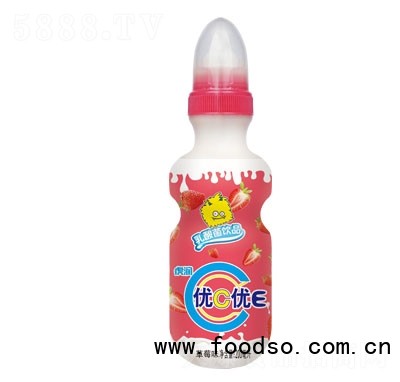 虎潤優(yōu)C優(yōu)E乳酸菌飲品草莓味200ml