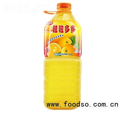 情之潤粒粒多多果味飲料大桶果汁飲料復(fù)合果汁