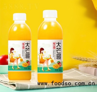 有心益大芒哥芒果果汁果味飲料360ml
