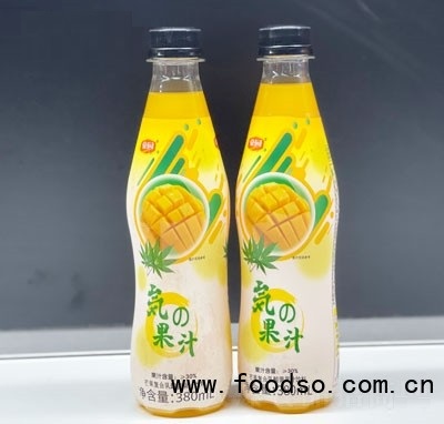 豪園芒果復合乳酸菌果汁飲