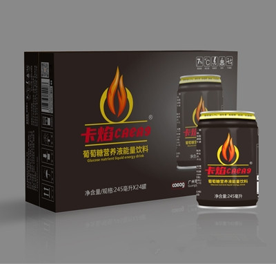 卡焰葡萄糖營(yíng)養(yǎng)液能量飲料245mlX24罐