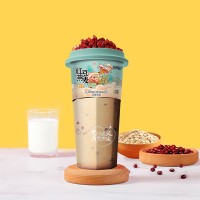 愛的名義杯裝紅豆燕麥奶茶