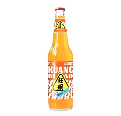 狂飆碳酸飲料橙味汽水520ml