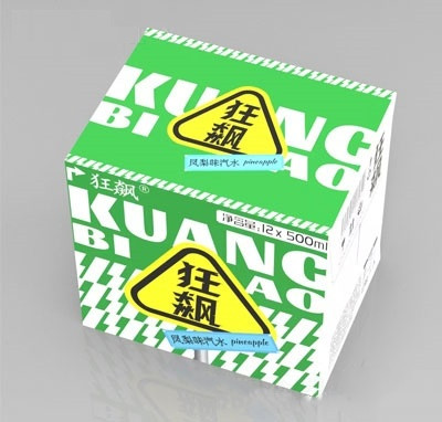 狂飆箱裝汽水招商鳳梨味