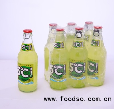 養(yǎng)歆5°C青檸味果汁汽水飲料330毫升X6瓶