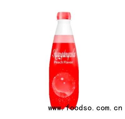 晃動飲料可樂碳酸飲料水蜜桃味400ml