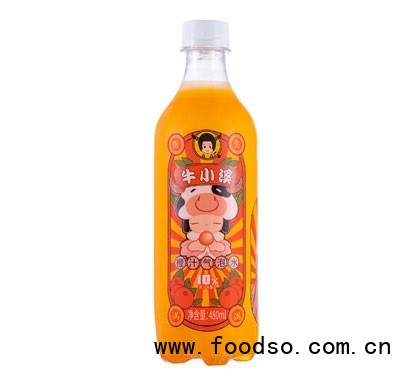 牛小溪橙汁氣泡水480ml