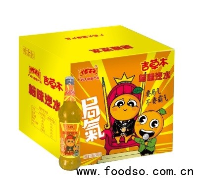 王老吉局氣桔味汽水500ml×12