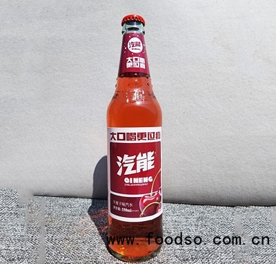 汽能大口喝汽水車厘子味550ml