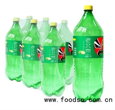 體寶檸檬老北京汽水2L