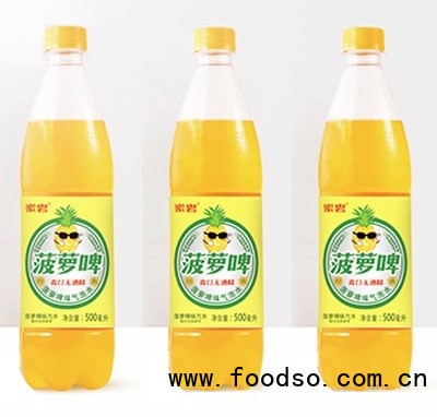 蜜碧菠蘿啤碳酸飲料500ml