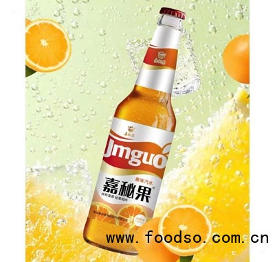 嘉秘果果味汽水桔橙味碳酸飲料