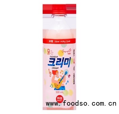 九日冰祖西柚味汽水500ml碳酸飲料