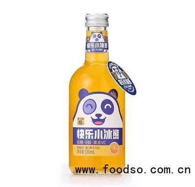 快樂(lè)小冰熊甜橙味維C果汁
