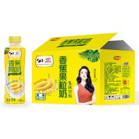 浩明芒果香蕉果粒奶乳味飲料箱裝招商