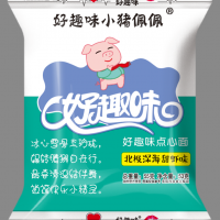 好趣味小豬佩佩點(diǎn)心面北極甜蝦味