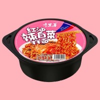 千里薯紅油辣白菜拌面盒裝140g